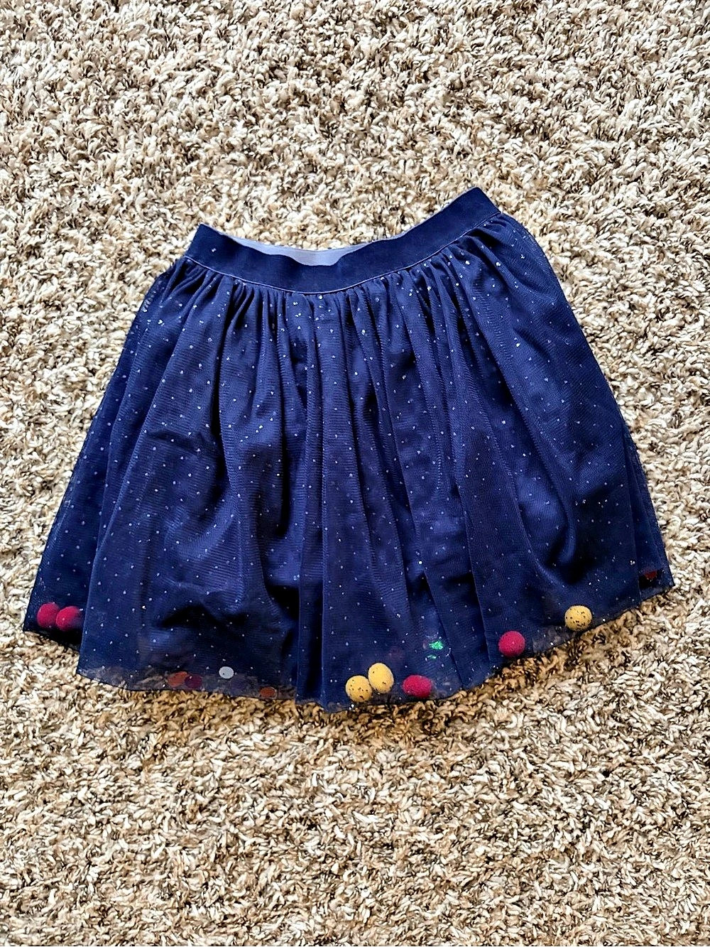 il parei Girls Polka Dot Skirt Size 6 NWT